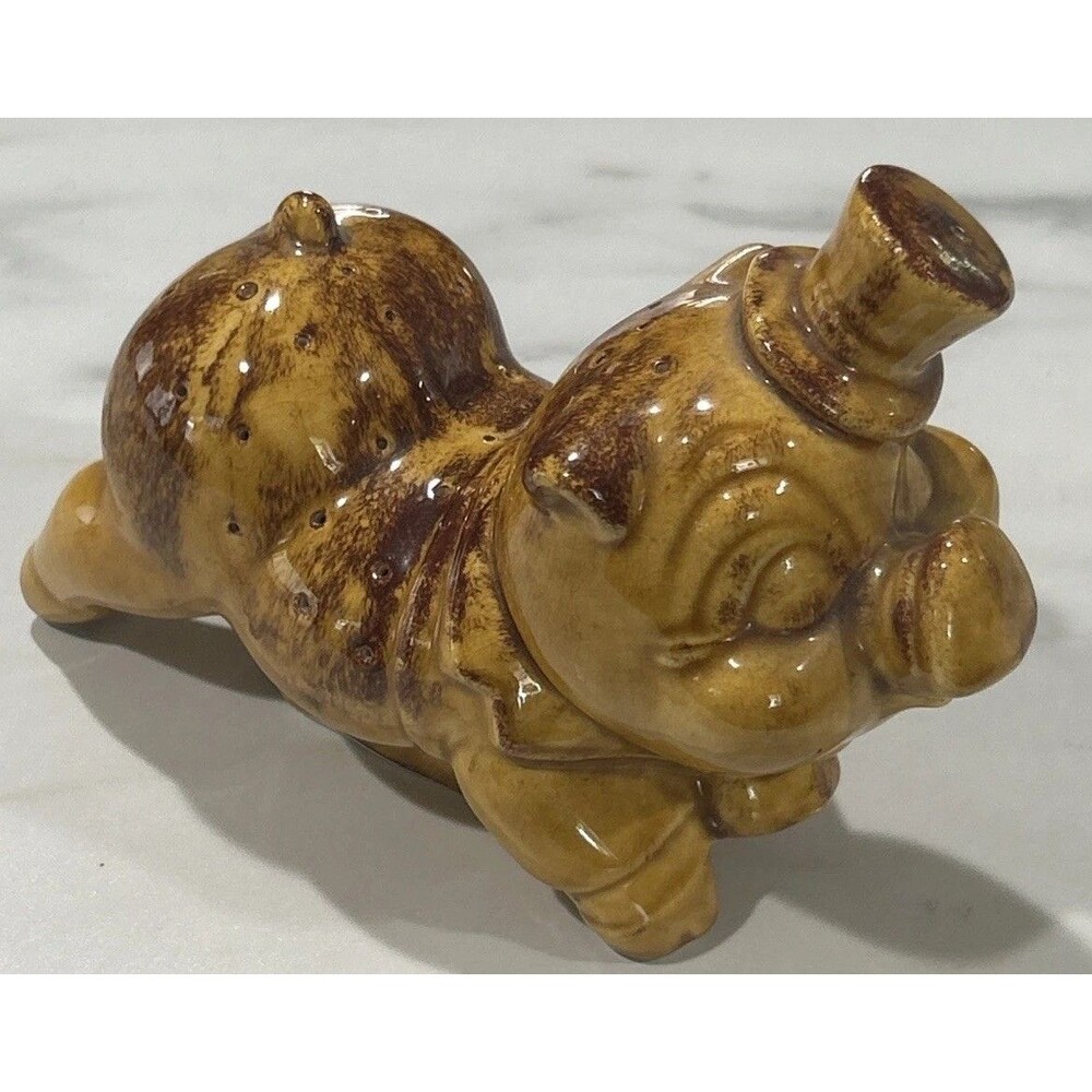 MCM 1950's Vintage PIG Toothpick Dispenser Hors d'oeuvre BBQ Memphis Catering